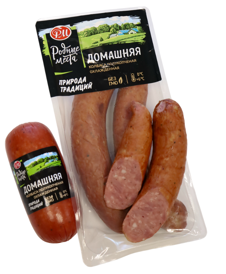 Колбаса полукопченая «Домашняя» премиум