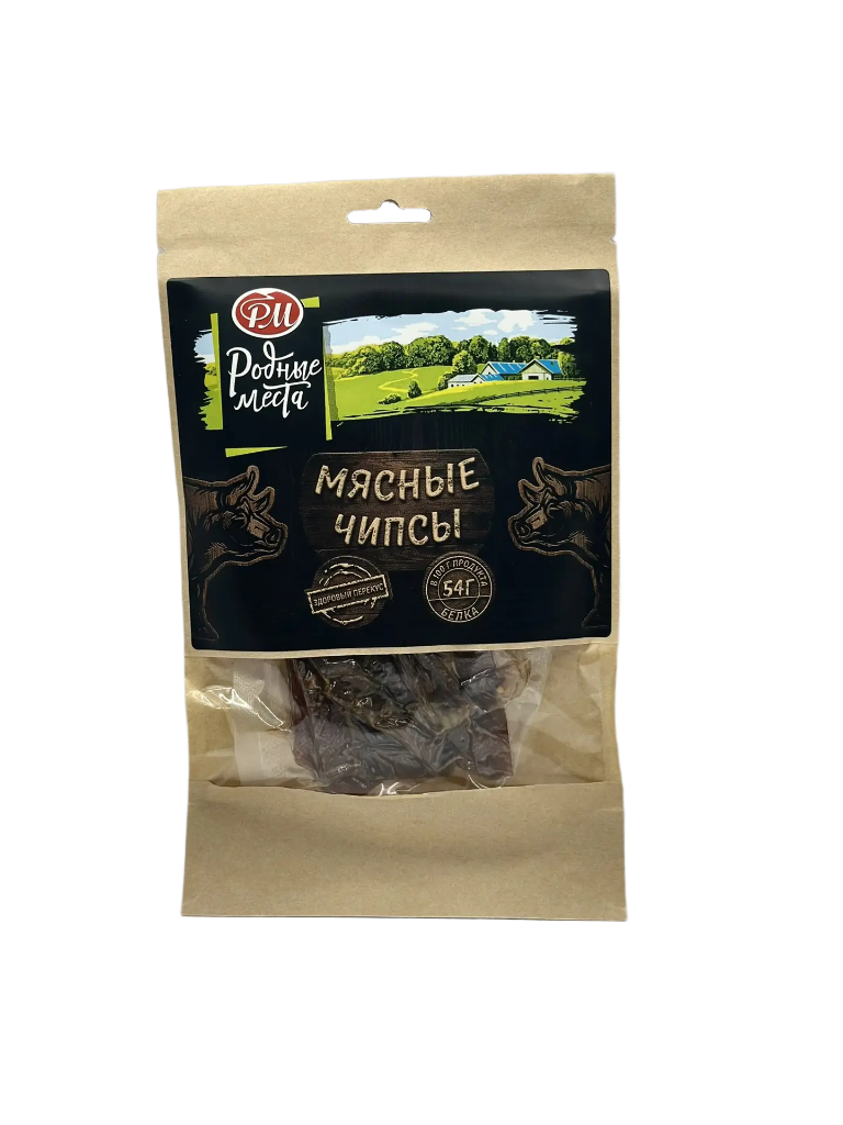 Чипсы мясные из мяса свинины